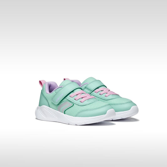 Geox Trainer Sprintye Mint Green Pink J36FWB