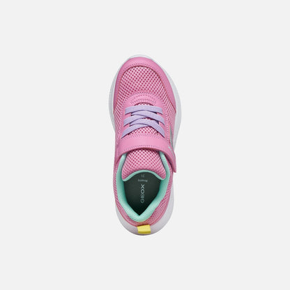 Geox Trainer Sprintye Mint Green Pink J36FWB