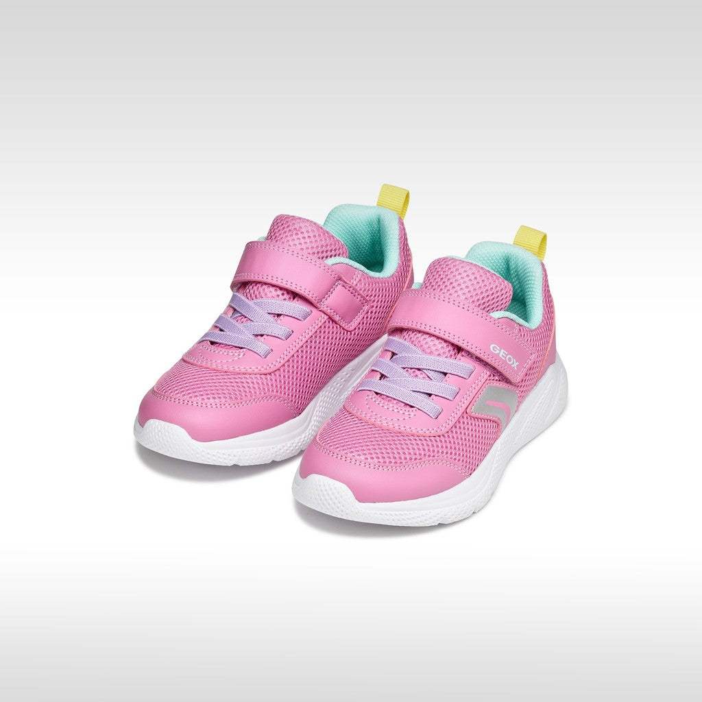 Geox Trainer Sprintye Mint Green Pink J36FWB
