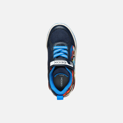 Geox Trucks and Lights Inek Runner Navy Multi J559CE