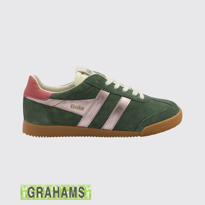 Gola Classic Elan Gum Sole Trainers
