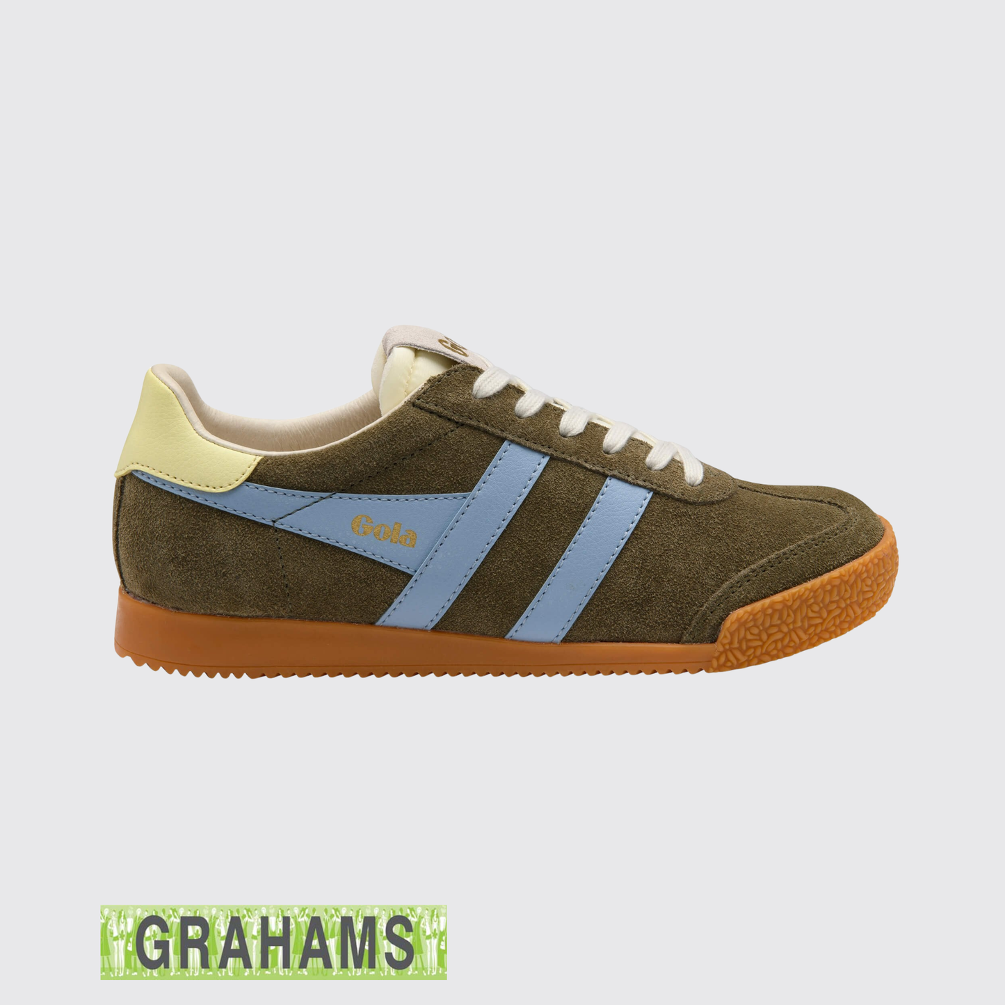 Gola Classic Elan Gum Sole Trainers
