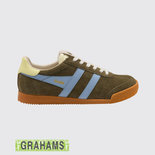 Gola Classic Elan Gum Sole Trainers
