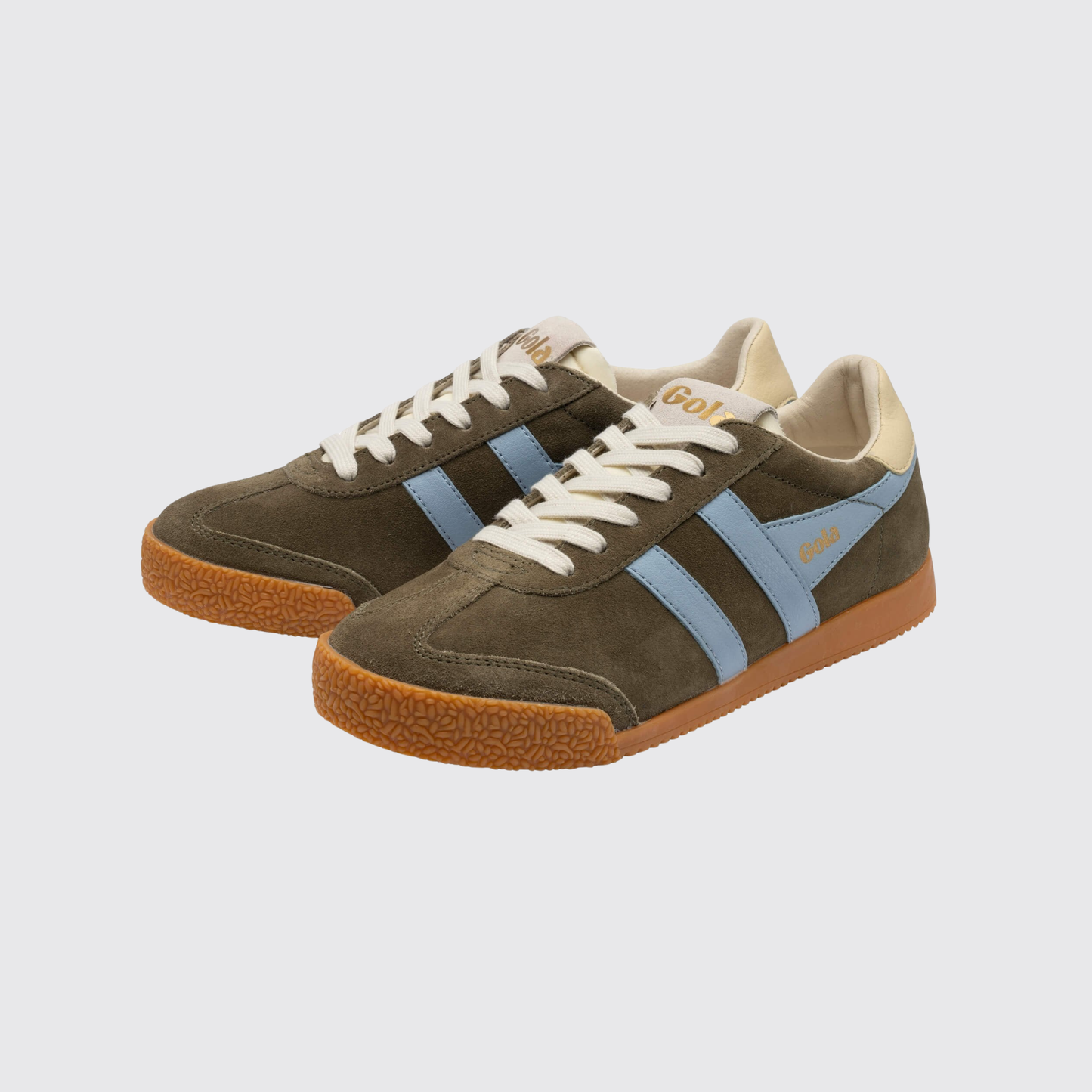 Gola Classic Elan Gum Sole Trainers