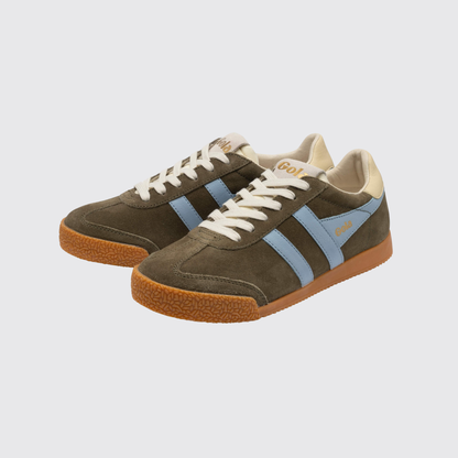 Gola Classic Elan Gum Sole Trainers