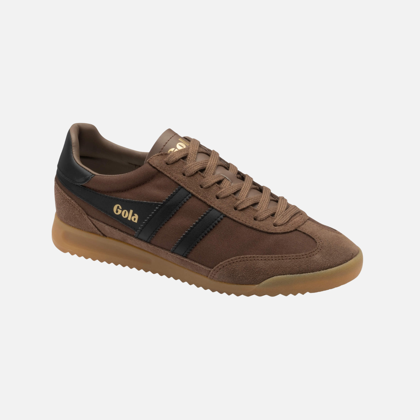 Gola Classic Tornado Trainer Otter Brown Black