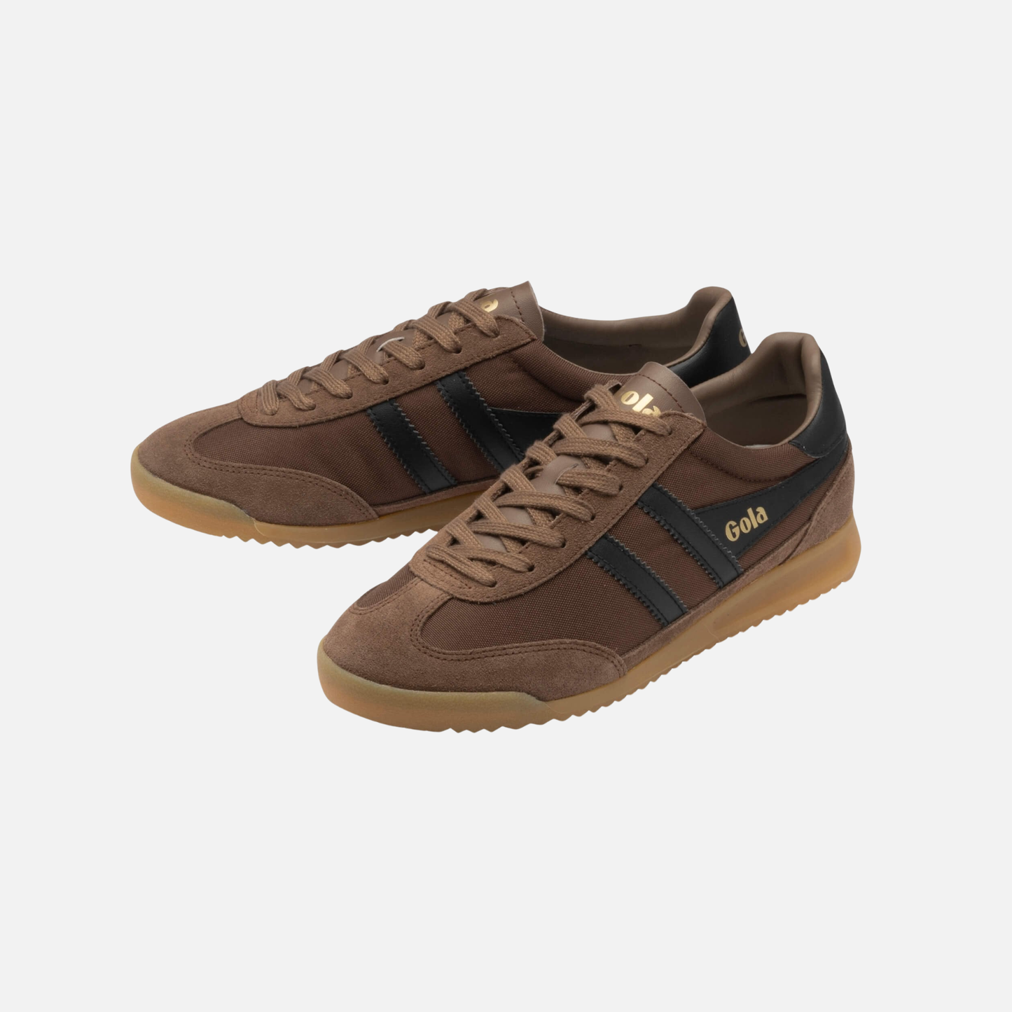 Gola Classic Tornado Trainer Otter Brown Black