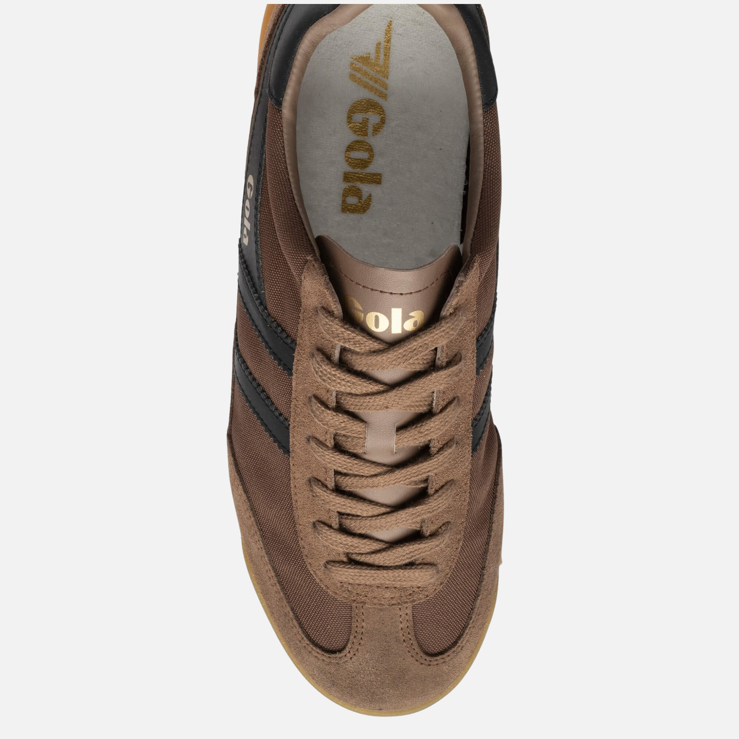 Gola Classic Tornado Trainer Otter Brown Black