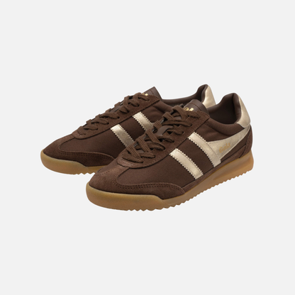 Gola Classic Tornado Trainer Brown Gold