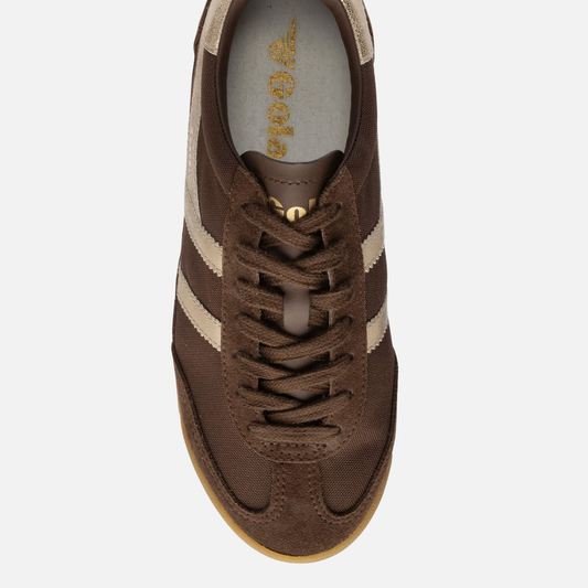 Gola Classic Tornado Trainer Brown Gold
