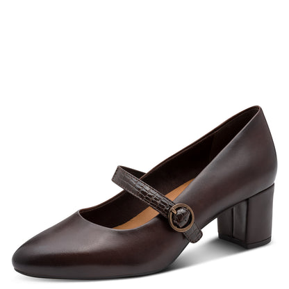 Jana Block Heel Mary Jane Shoe 22701-47