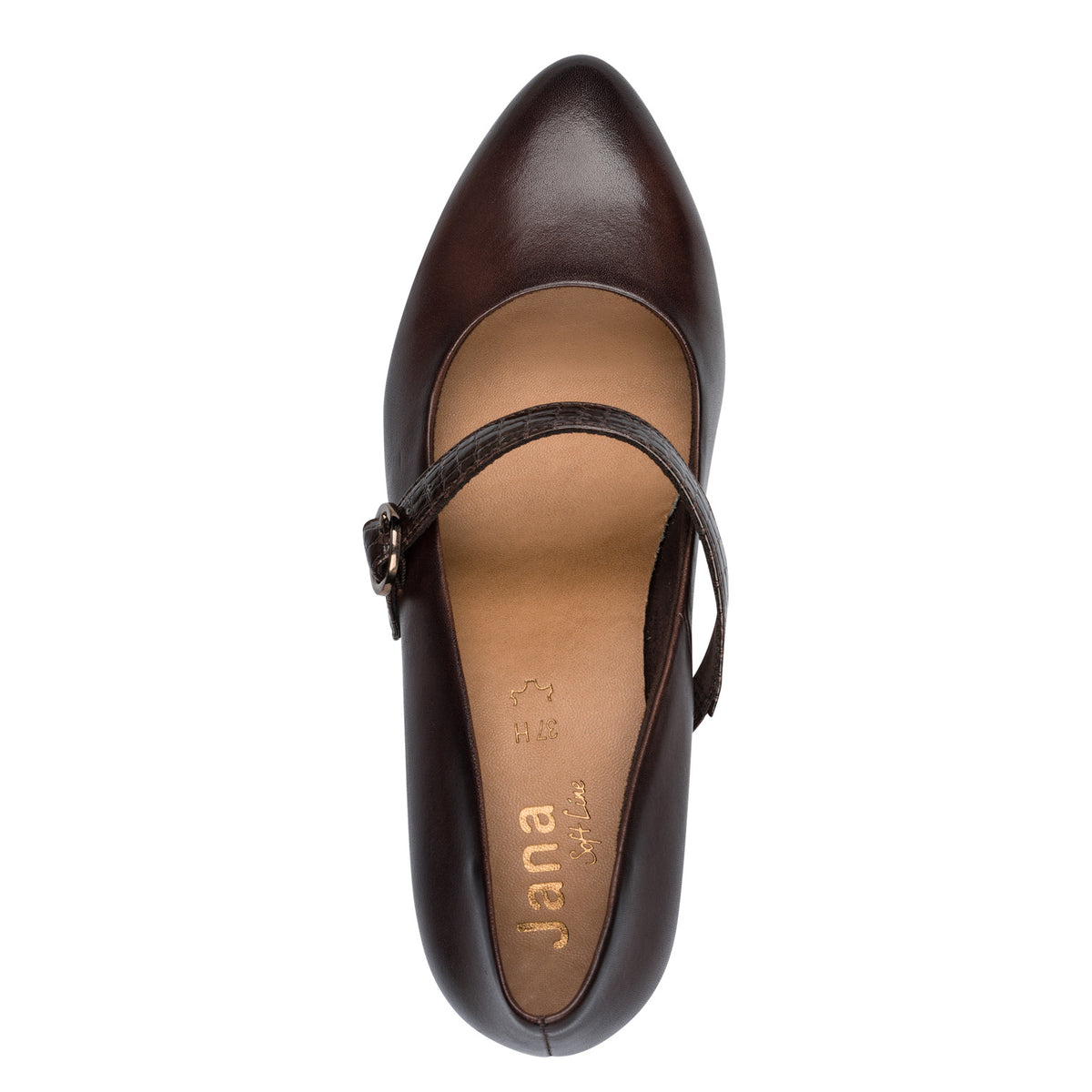 Jana Block Heel Mary Jane Shoe 22701-47