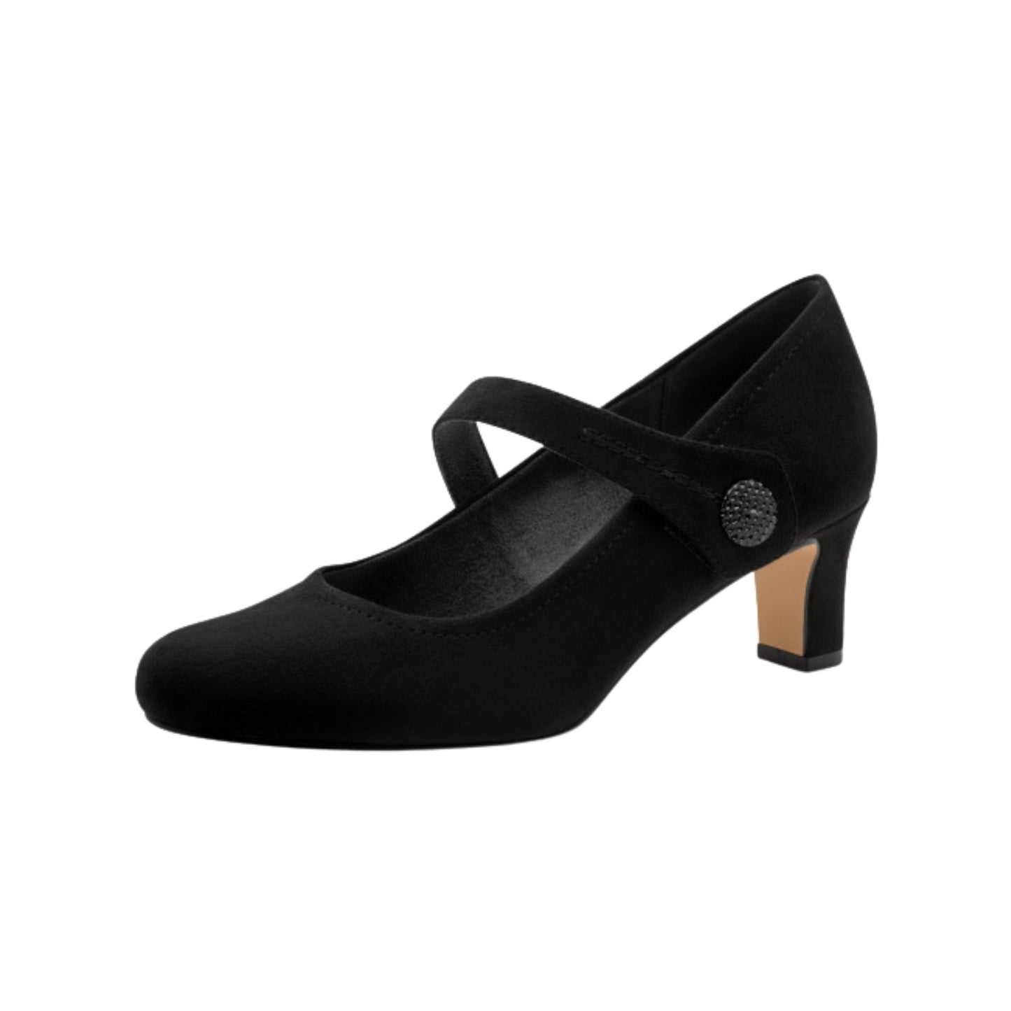 Jana Ladies Wide Fitting Mid Heel 22473-41