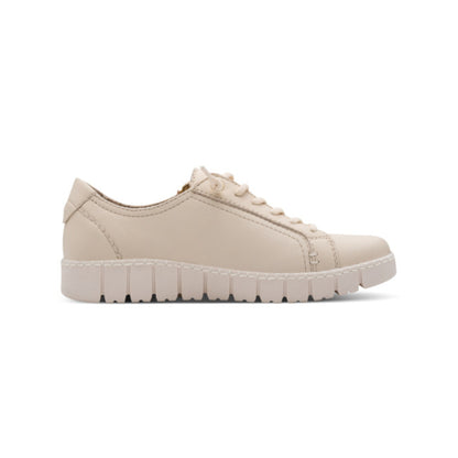 Jana Ladies Laced Trainer with Zip 23704-46