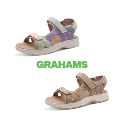 Jana Flat Sandals 28662-46