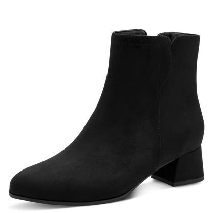 Jana Wide Fit Block Heel Ankle Boot 25364