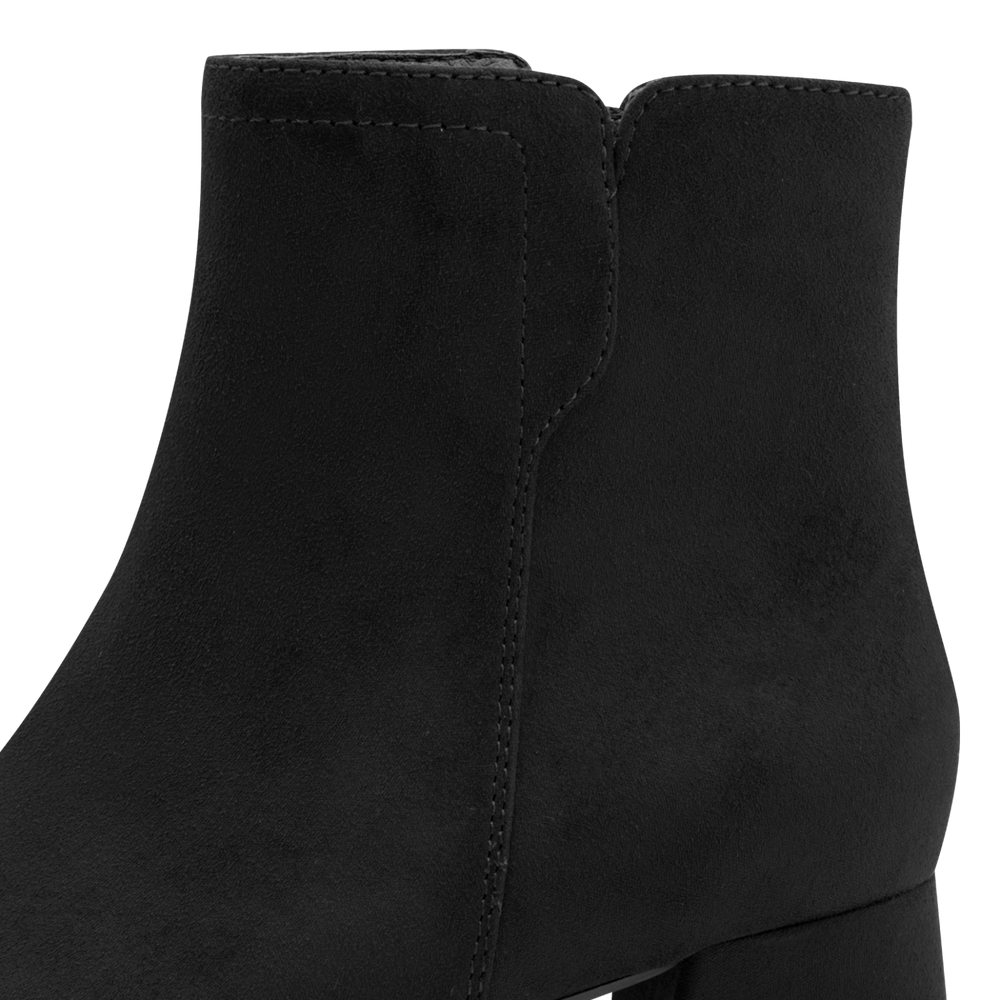 Jana Wide Fit Block Heel Ankle Boot 25364