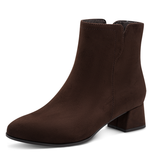 Jana Wide Fit Block Heel Ankle Boot 25364