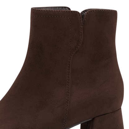 Jana Wide Fit Block Heel Ankle Boot 25364