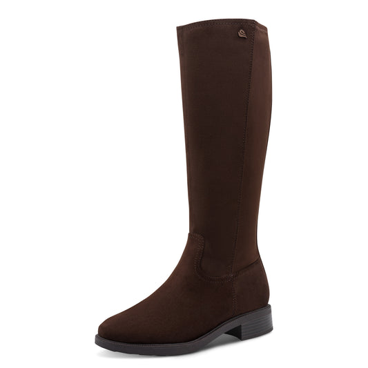 Jana Wide Fit Knee High Stretch Flat Boot 25561