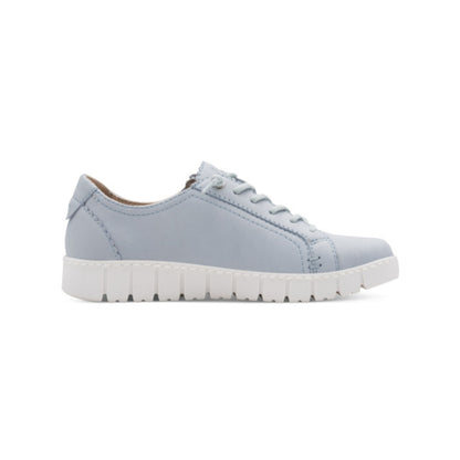 Jana Ladies Laced Trainer with Zip 23704-46