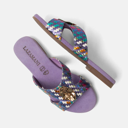 Lazamani Hailey Multi Coloured Sandal LA75942