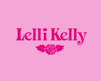 Lelli Kelly Sabrina Colour Changing Heart Straps - G Fitting - Black Patent Leather