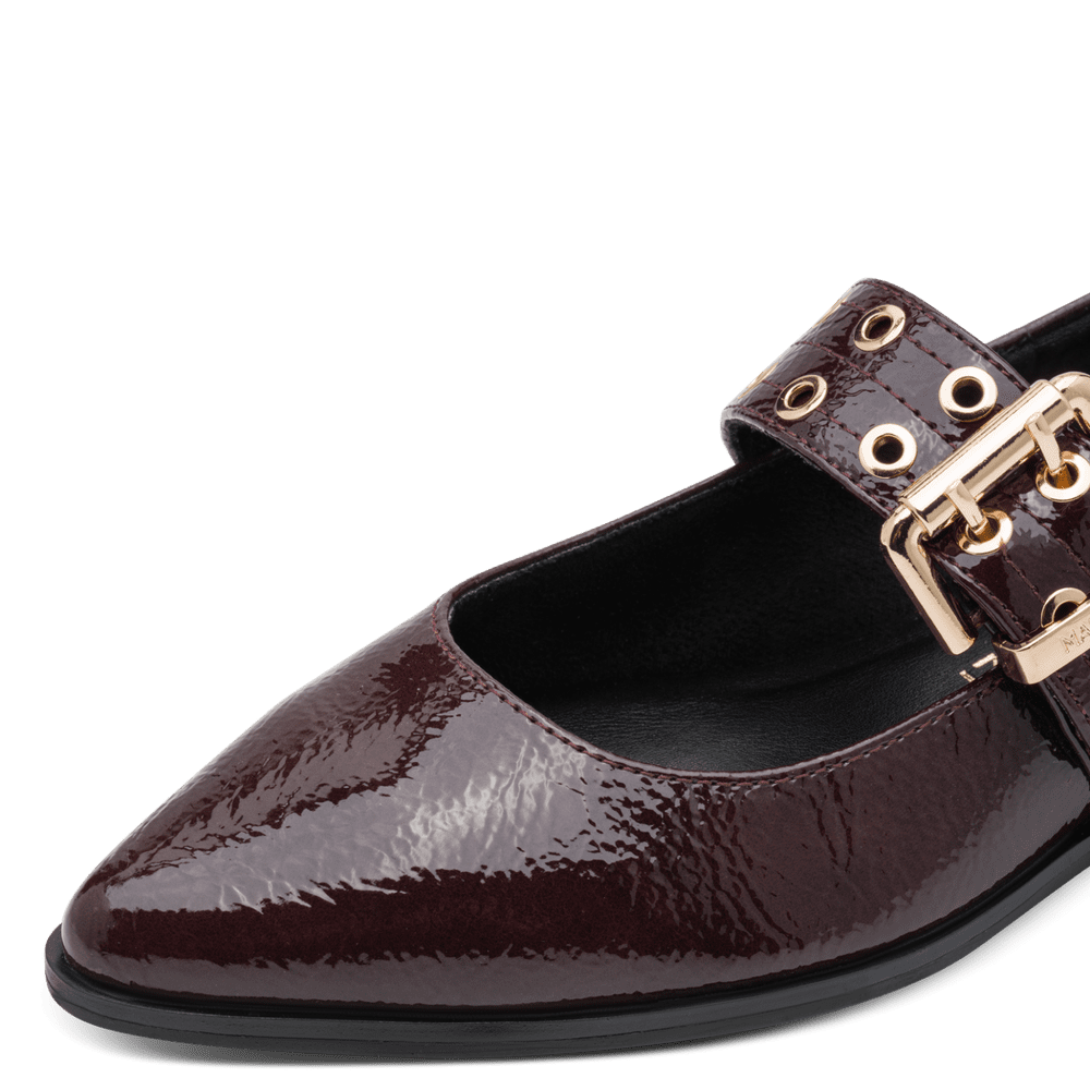 Marco Tozzi Mary Jane Strap Patent Pump Shoe 22128-45