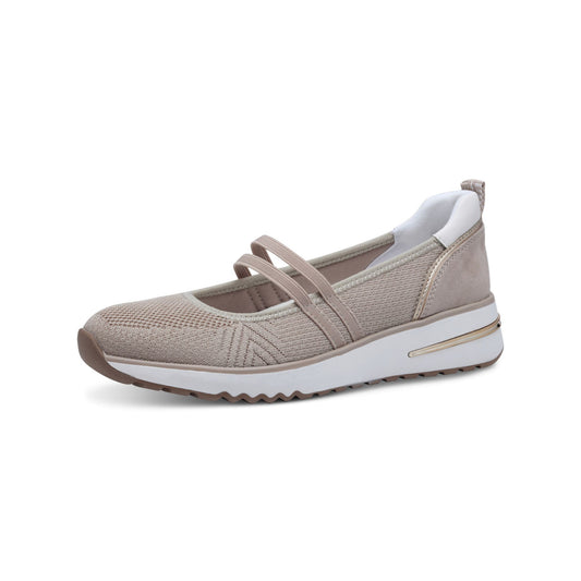 Marco Tozzi Sporty Ballerina Dune Mesh 22181-44