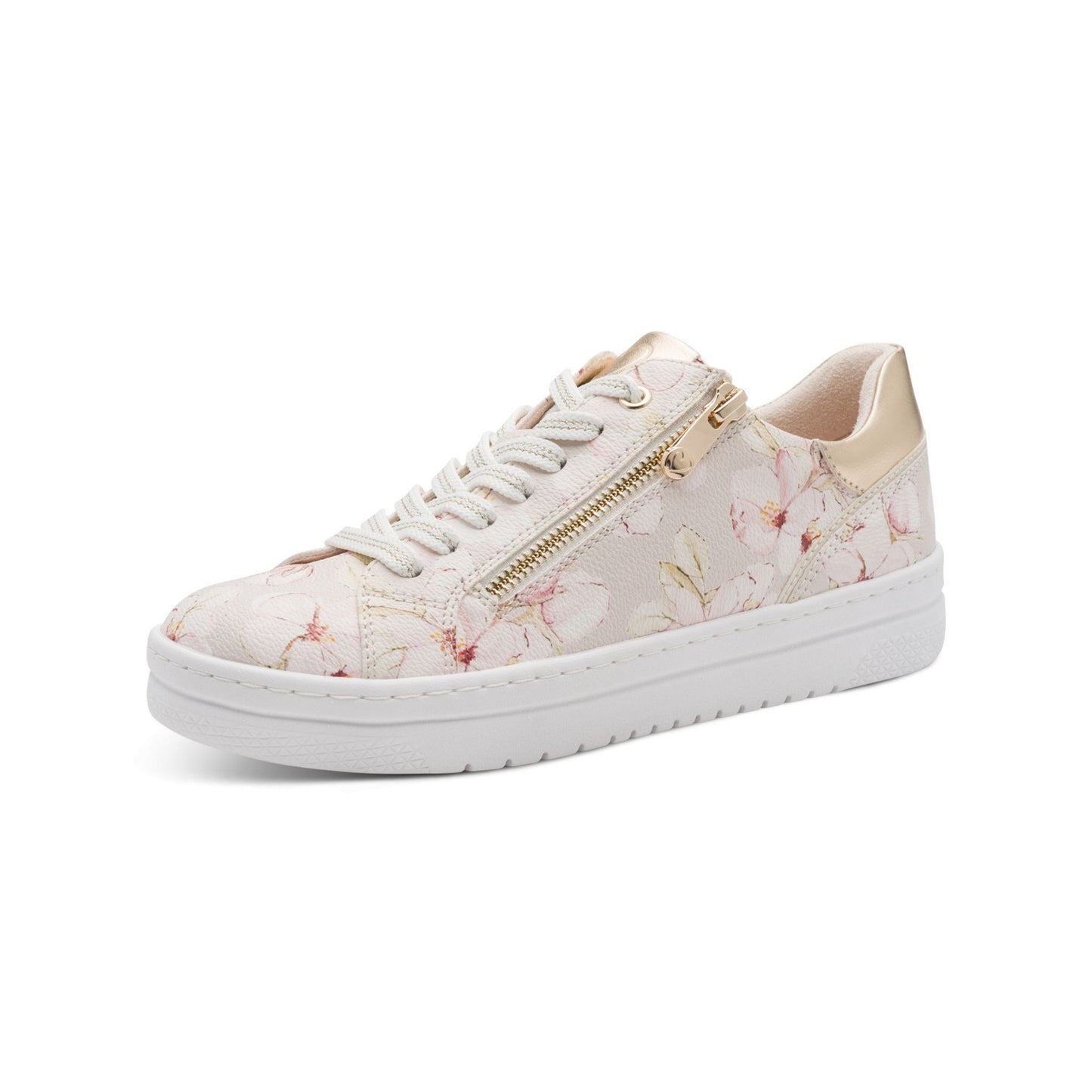 Marco Tozzi Floarl Trainer Cream Combi 23718-42