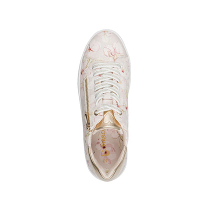 Marco Tozzi Floarl Trainer Cream Combi 23718-42
