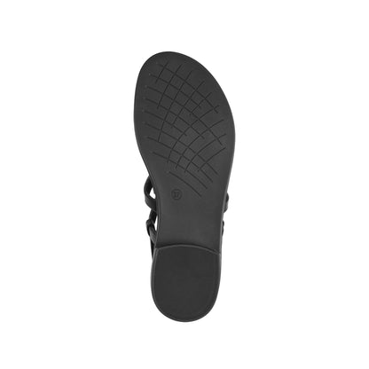 Marco Tozzi T-Bar Sandals with buckles Black 28106-44