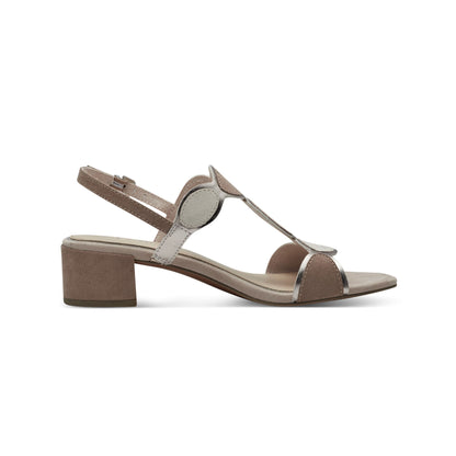 Marco Tozzi Geometric Sandal Block Heel 28230-42