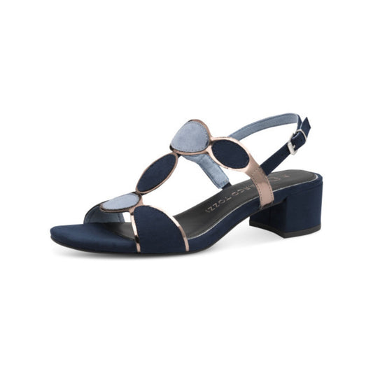 Marco Tozzi Geometric Sandal Block Heel 28230-42