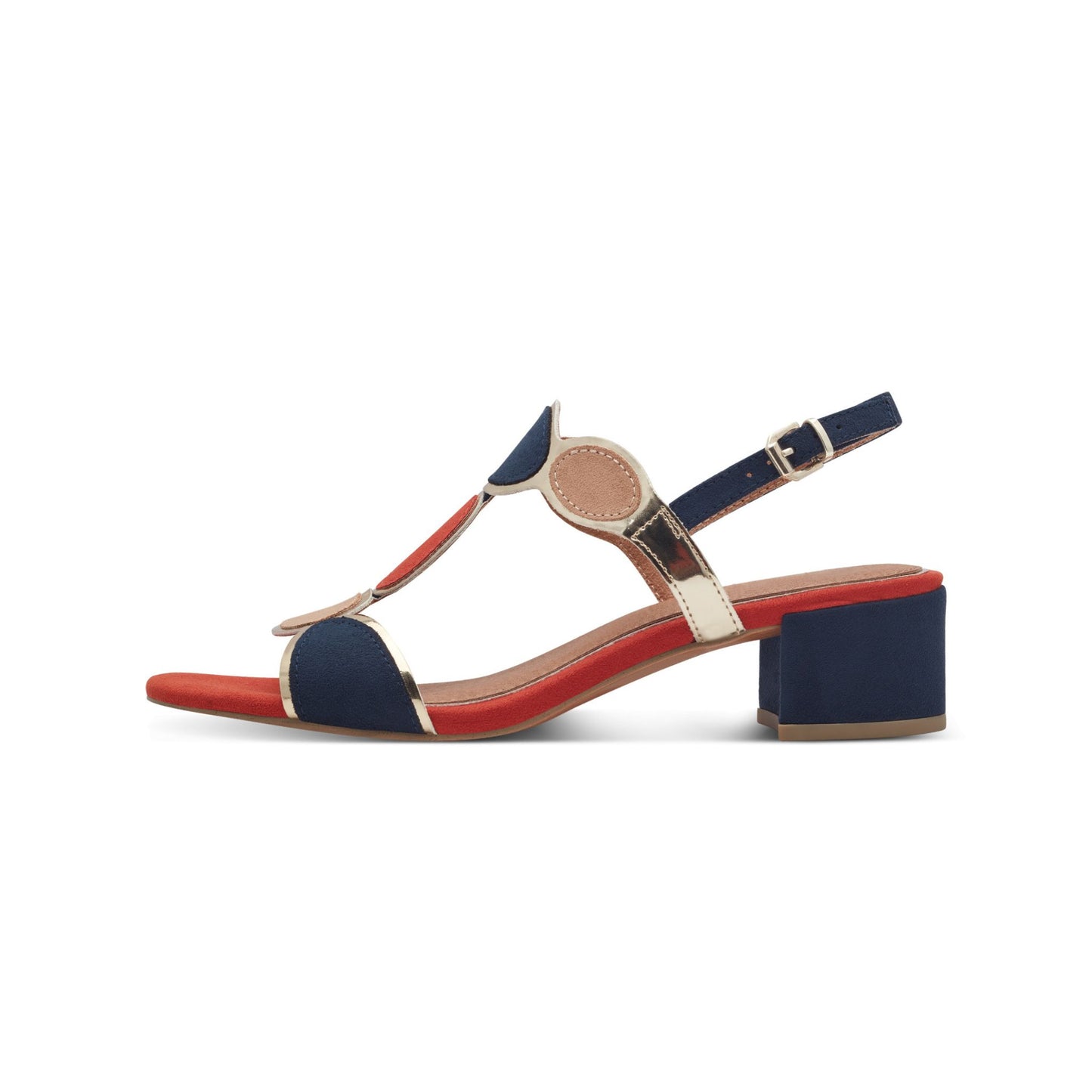 Marco Tozzi Geometric Sandal Block Heel 28230-42