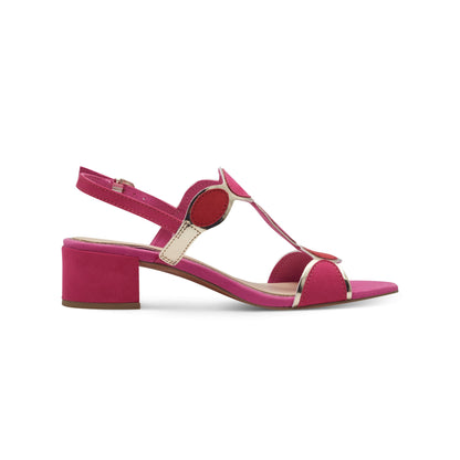 Marco Tozzi Geometric Sandal Block Heel 28230-42