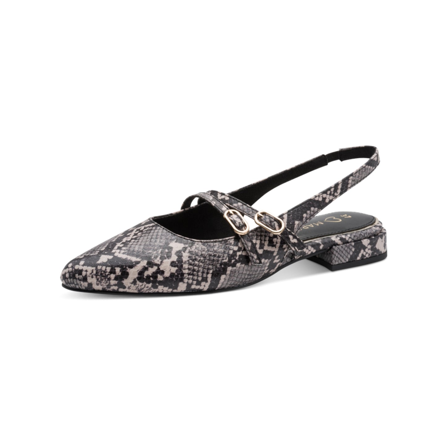 Marco Tozzi Slingback Snake Print 29418