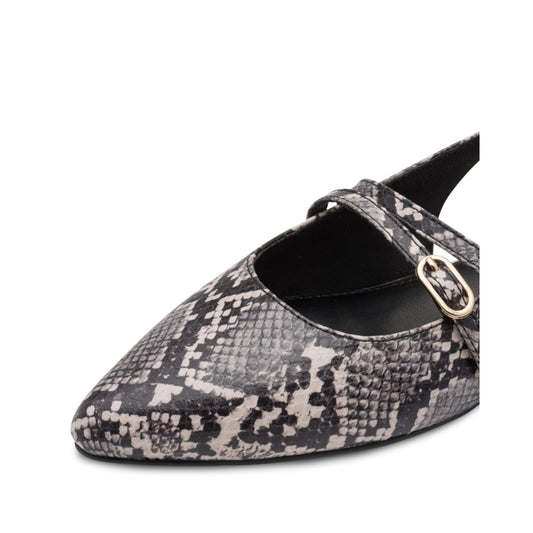 Marco Tozzi Slingback Snake Print 29418