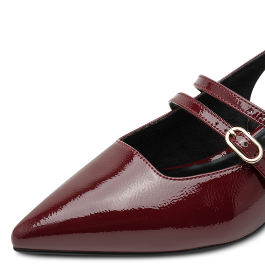 Marco Tozzi Pointed Toe Slingback Patent Heel 29508-45