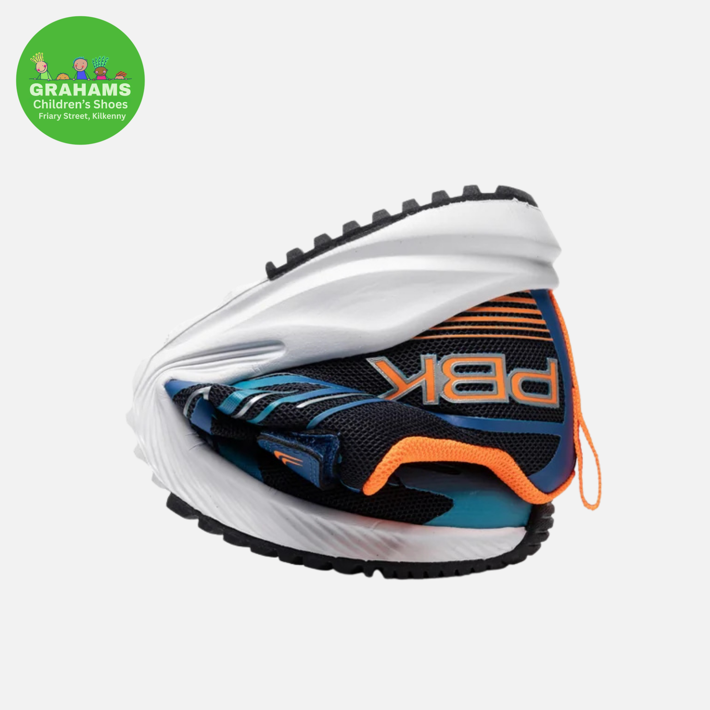 Pablosky Boys Trainer Navy Orange 985520