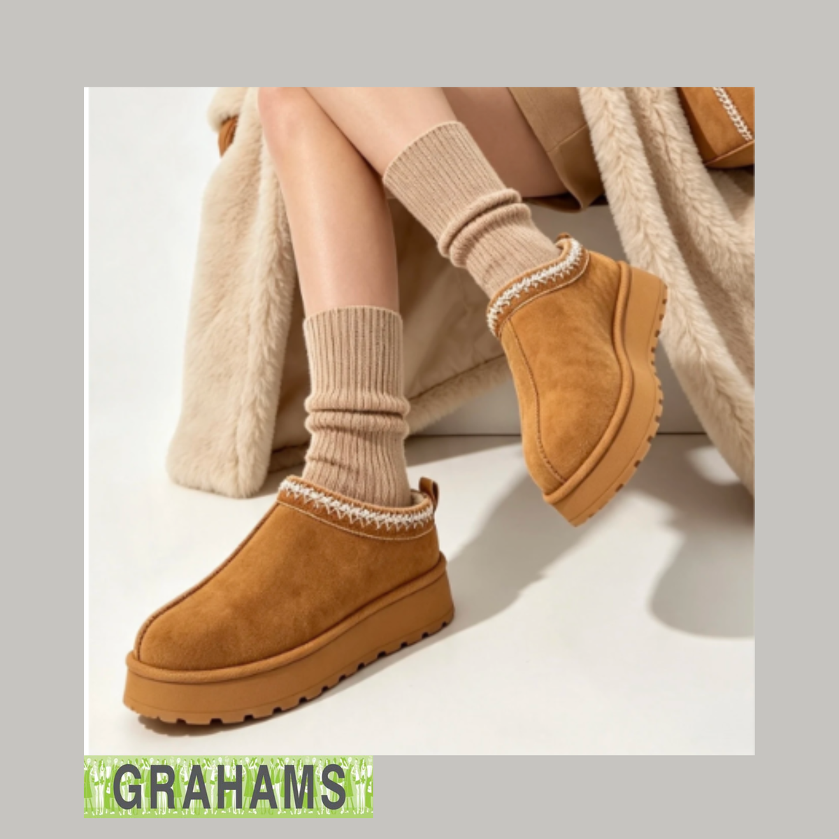 PFS Clog Slipper Mule Suede 5481
