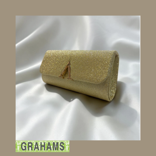 PFS Glittery Clutch Bag X156
