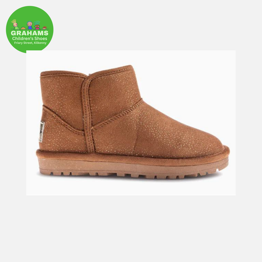 Pablosky Girls Fleece Lined Ankle Boot 978140