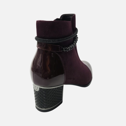 Redz 1901 Ankle Boot Diamond Strap