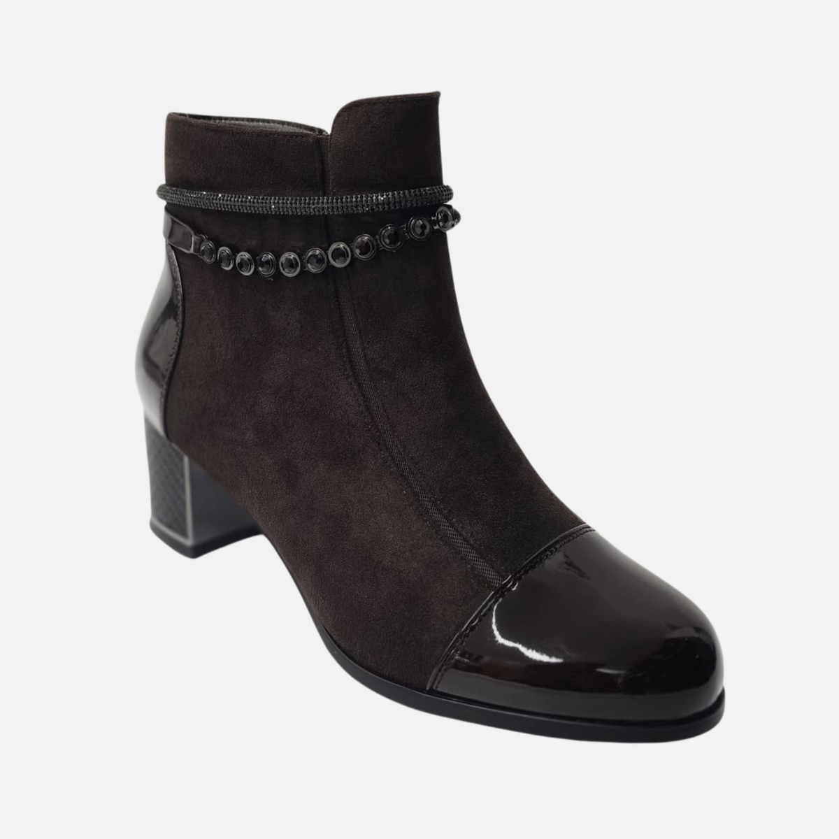 Redz 1901 Ankle Boot Diamond Strap