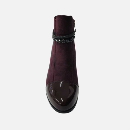 Redz 1901 Ankle Boot Diamond Strap