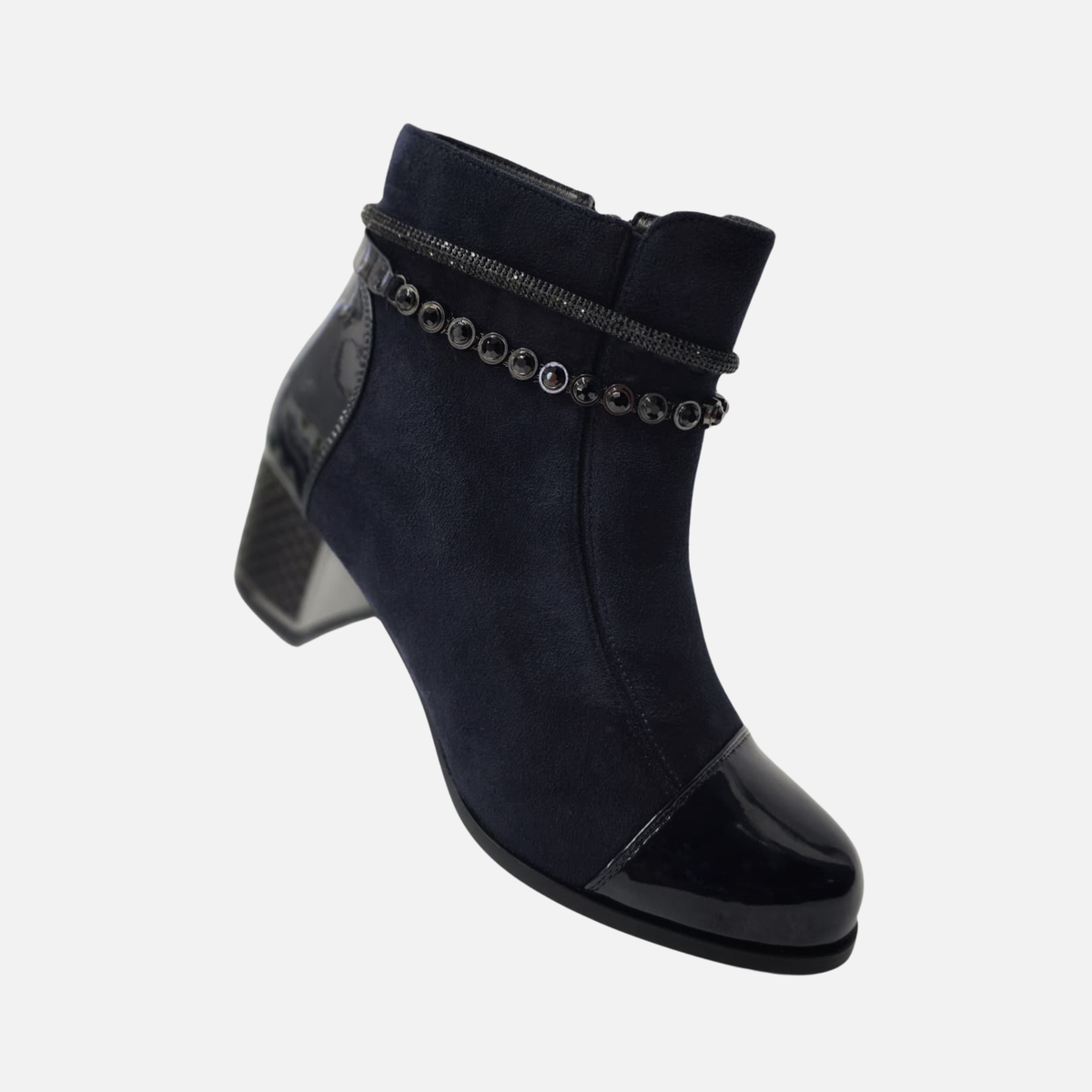 Redz 1901 Ankle Boot Diamond Strap