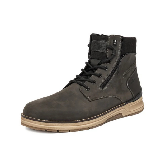 Rieker Men's Grey Lace Up Ankle Boot 32312-42