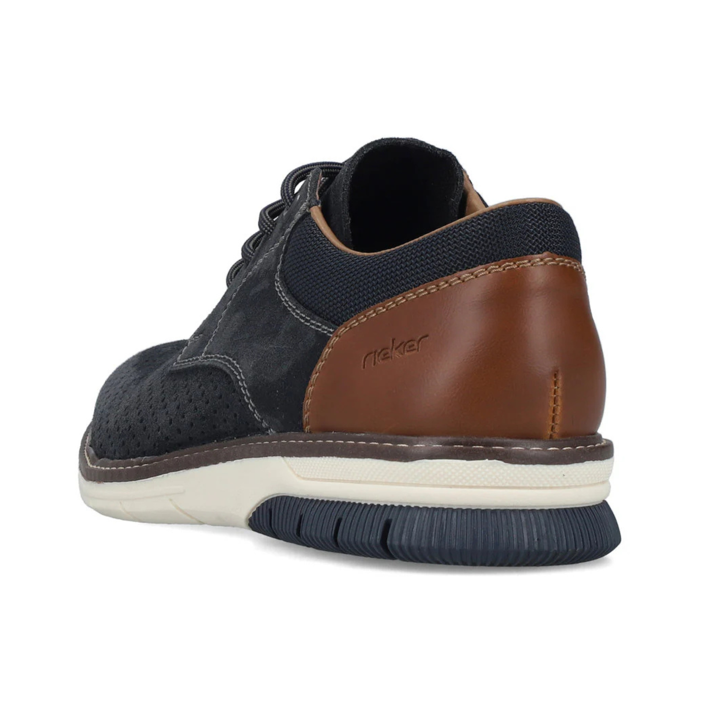 Rieker Men's Lace Up Suede Leather 14425