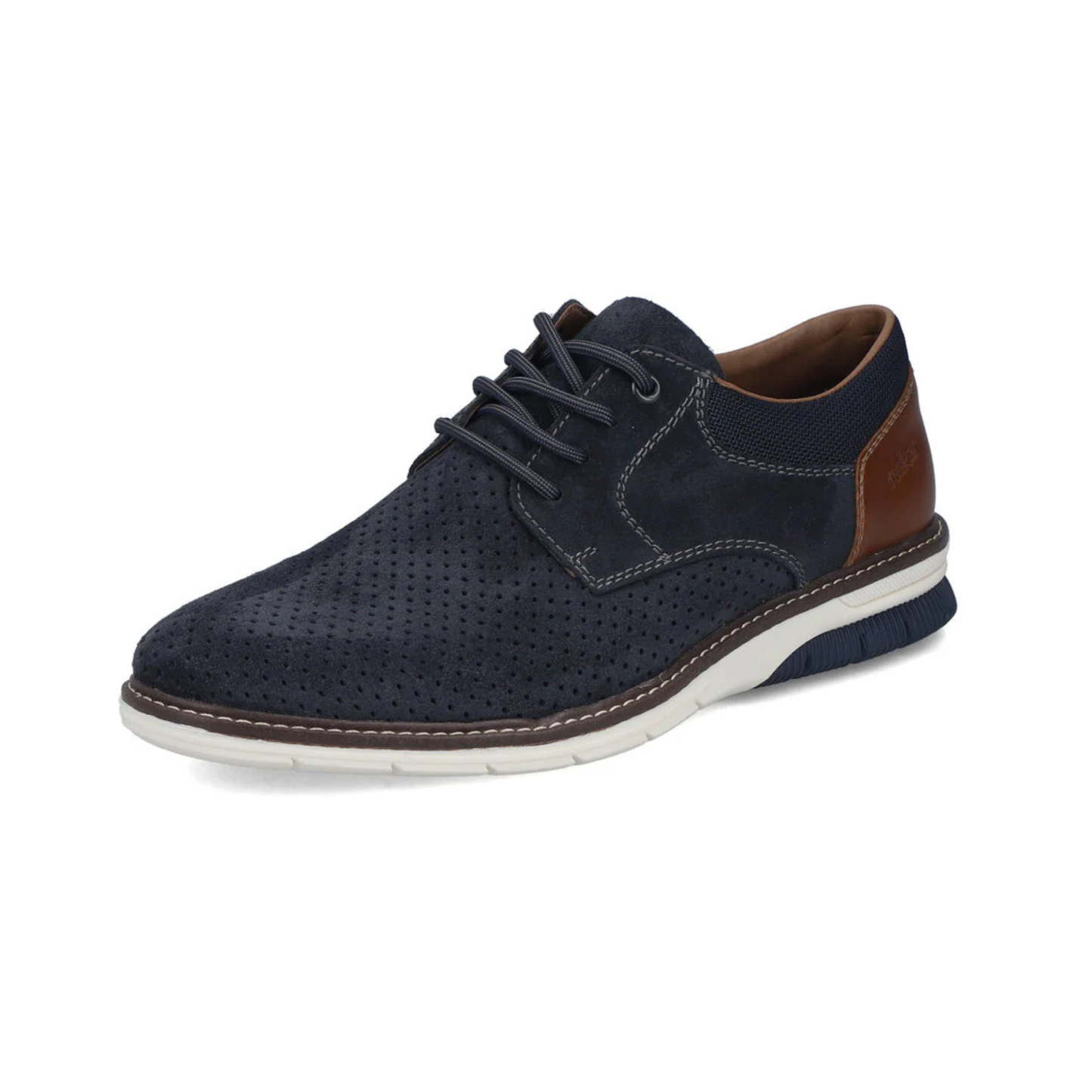 Rieker Men's Lace Up Suede Leather 14425